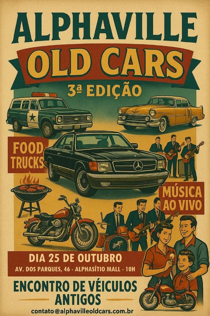 3ª edição — Alphaville Old Cars